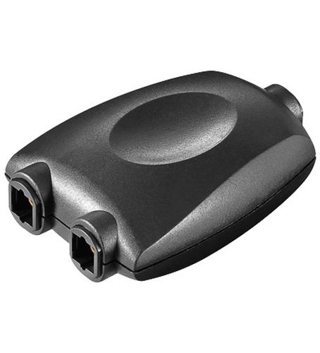 Goobay Digital audio splitter (optical) Black