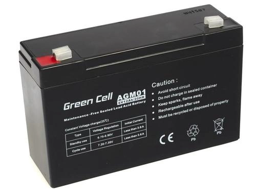 Green Cell Akumulator gel AGM 6V