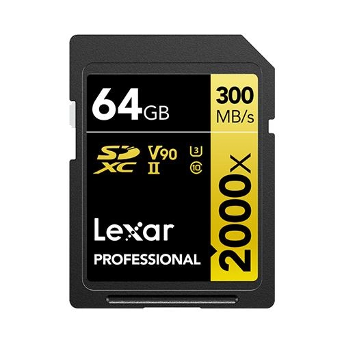Lexar memory card SDXC 64GB Professional