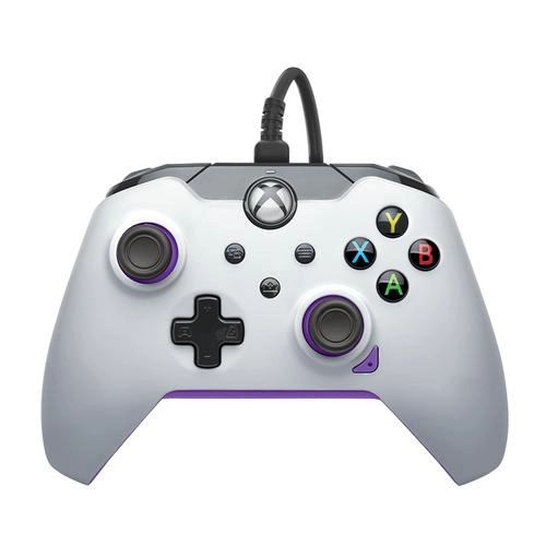 PDP 049-012-WPR Gaming Controller Purple  White