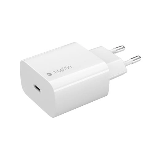 Mophie Accessories-Wall Adapter-USB-C-30W-GaN-White-EU ( 409908422 MPH049WHT