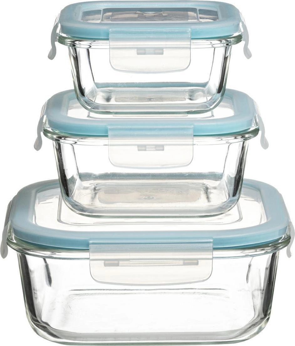 5five Glass food containers 3 pieces