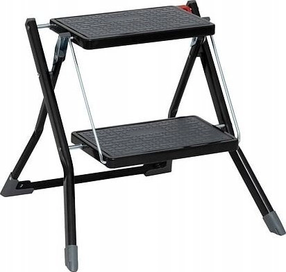 5five Metal two-level ladder black 14220910