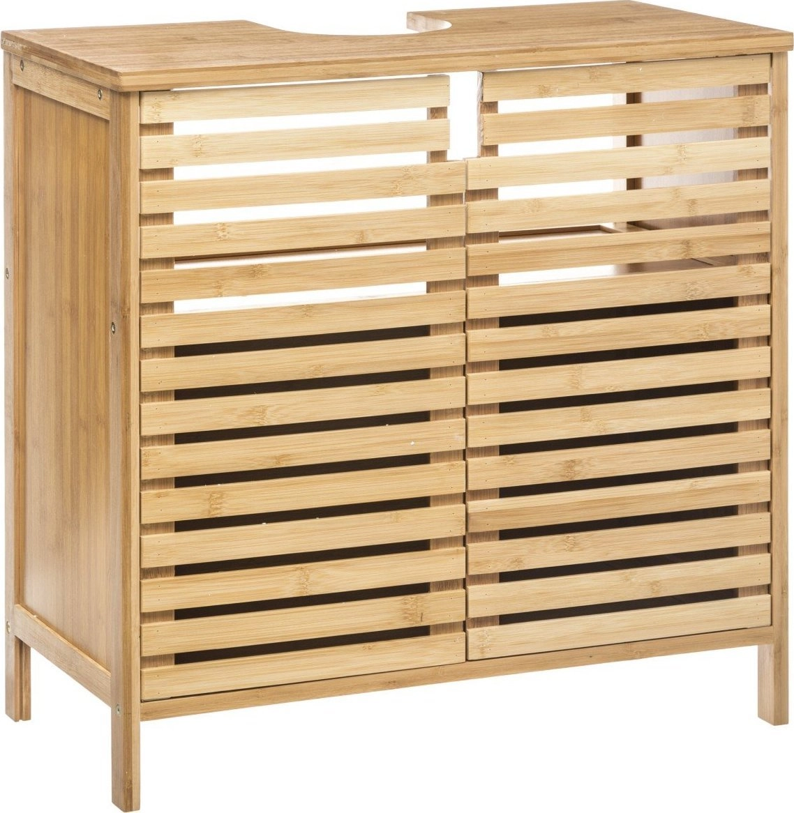 5five Bathroom Locker With Doors Bamboo