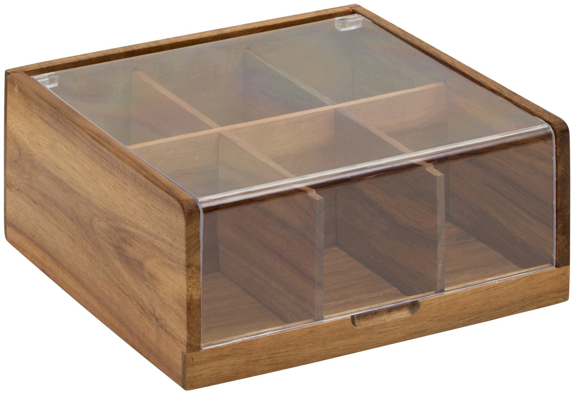 5five Tea box 6 compartments  acacia