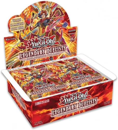 Konami - Yu-Gi-Oh Soulburning Volcano Booster