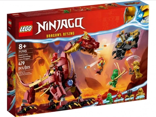 LEGO Ninjago Lawowy smok zmieniający się