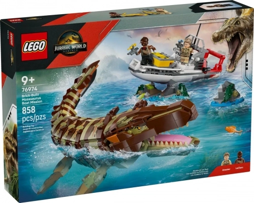 LEGO Jurassic World Misja na łodzi