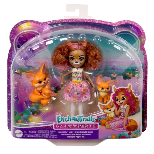 Enchantimals Glam Party FILIGREE FOX FAMILY