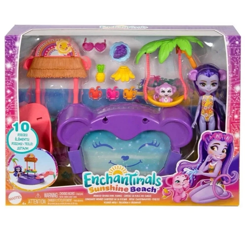 Enchantimals Sunshine Beach Monkey Splash Pool