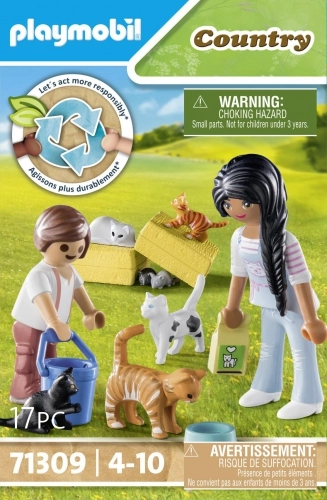 Playmobil 71309 - Country Cat Family