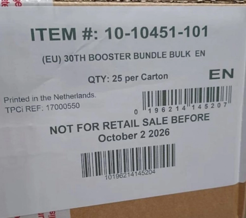 Pokemon - TCG 30th Celebration Booster
