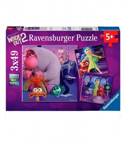 Ravensburger - Puzzle 3x49 Inside Out