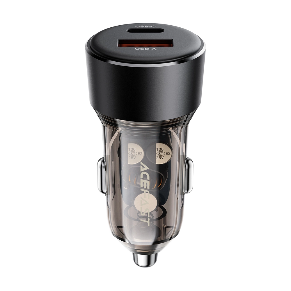 Acefast automobilinis įkroviklis 60W USB-A /