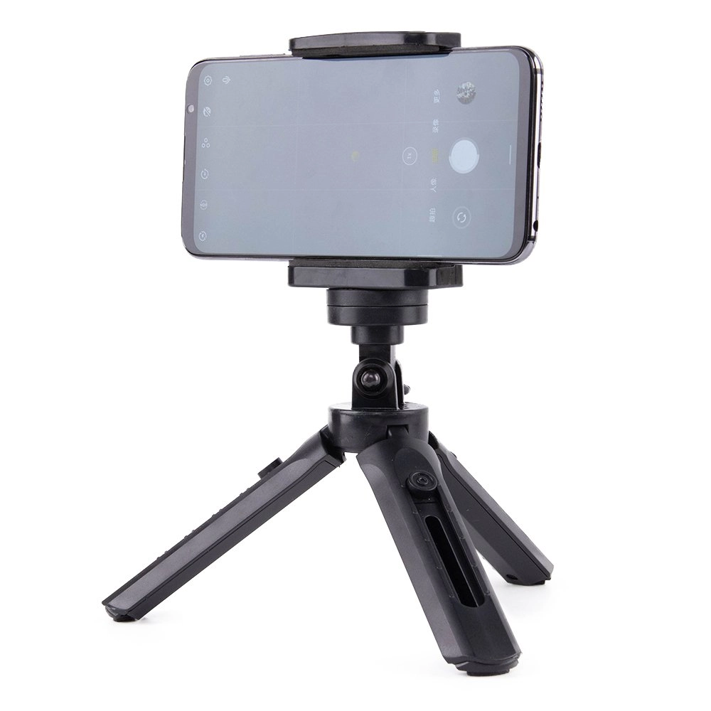 Mini tripod selfie stick holder for