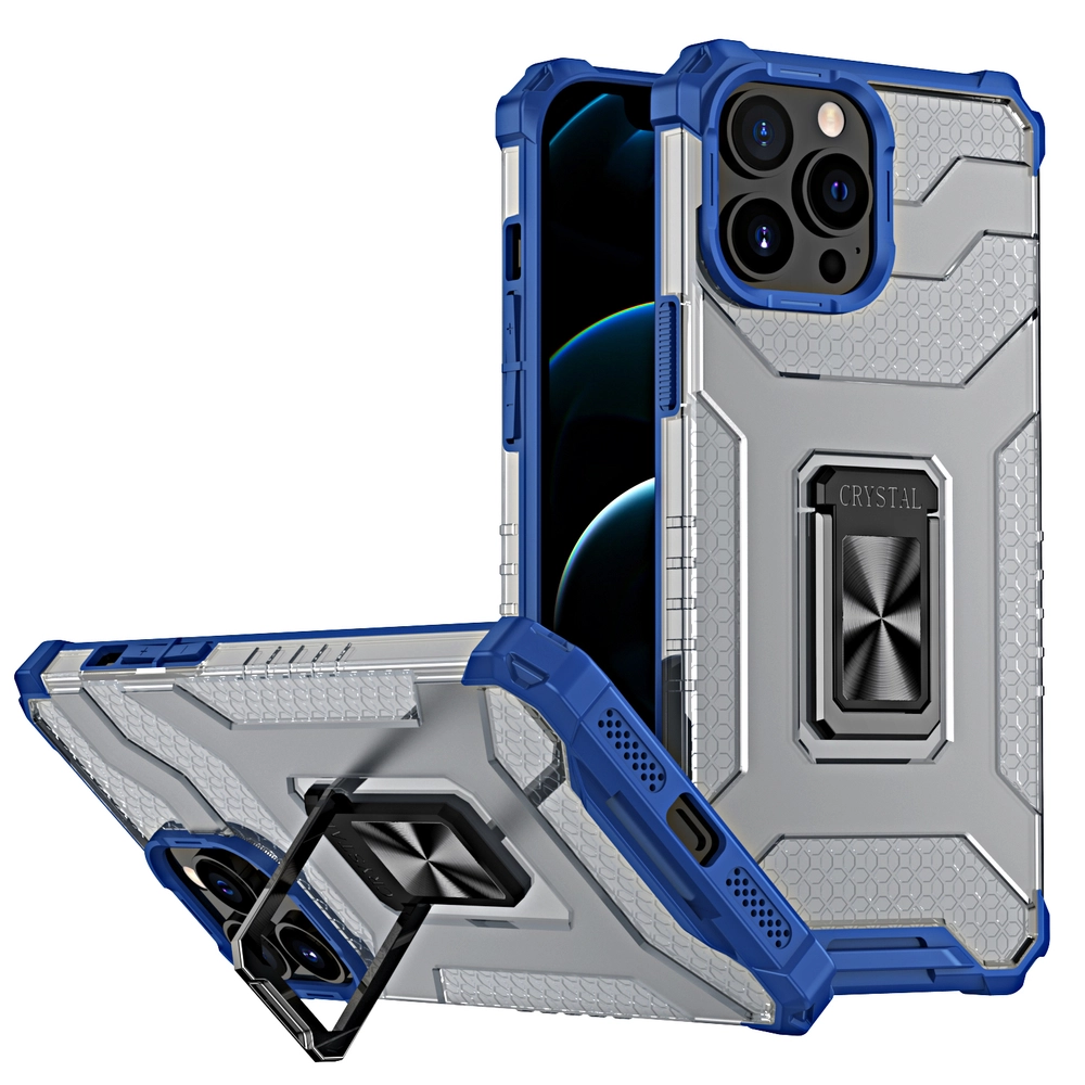 Crystal Ring Case Kickstand Tough Rugged