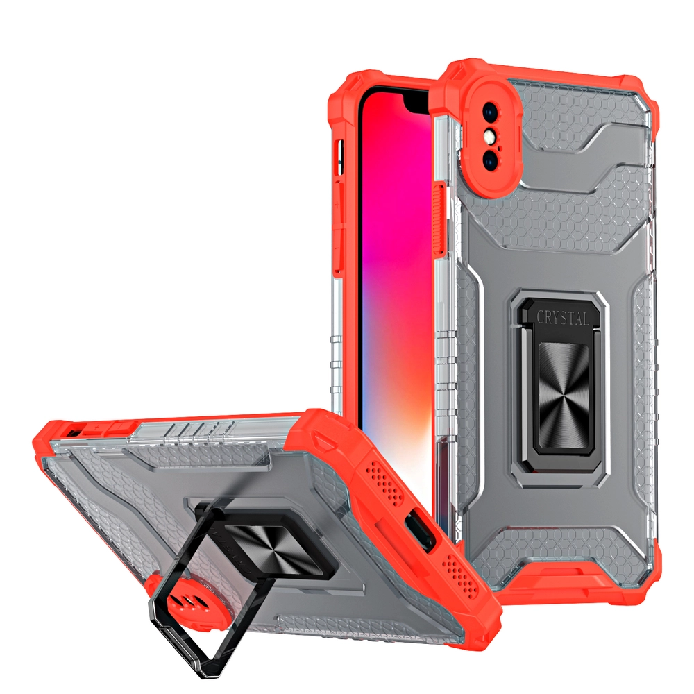 Crystal Ring Case Kickstand Tough Rugged