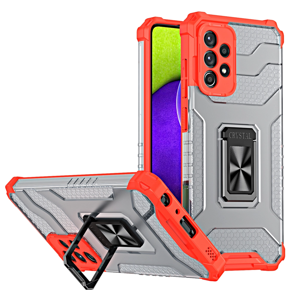 Crystal Ring Case Kickstand Tough Rugged