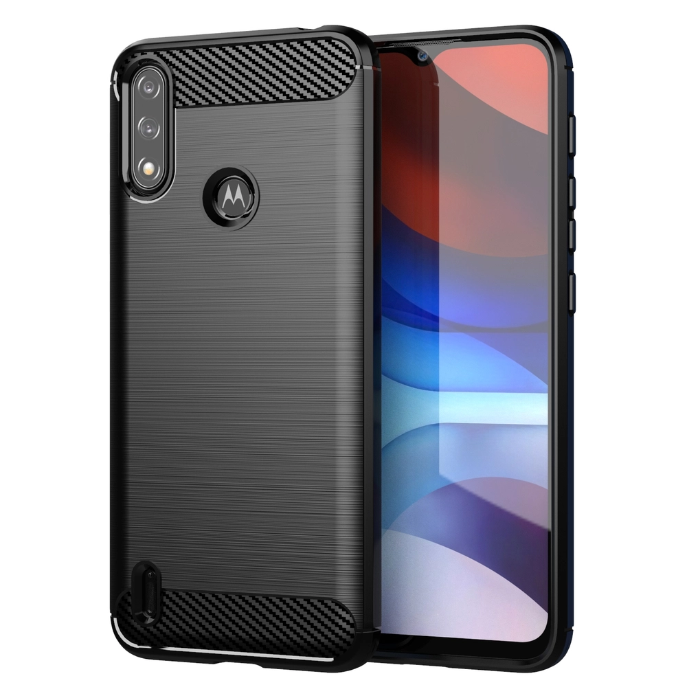 Carbon Case Flexible Cover Sleeve Motorola
