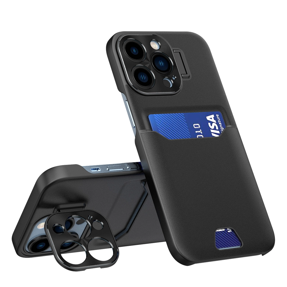 Leather Stand Case for iPhone 14