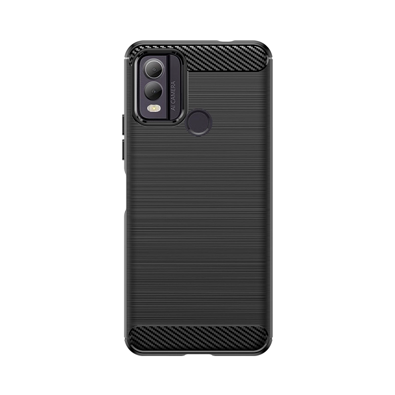 Carbon Case silicone case for Nokia