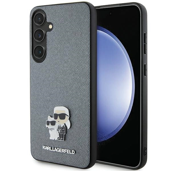 Karl Lagerfeld Saffiano KarlChoupette Metal Pin