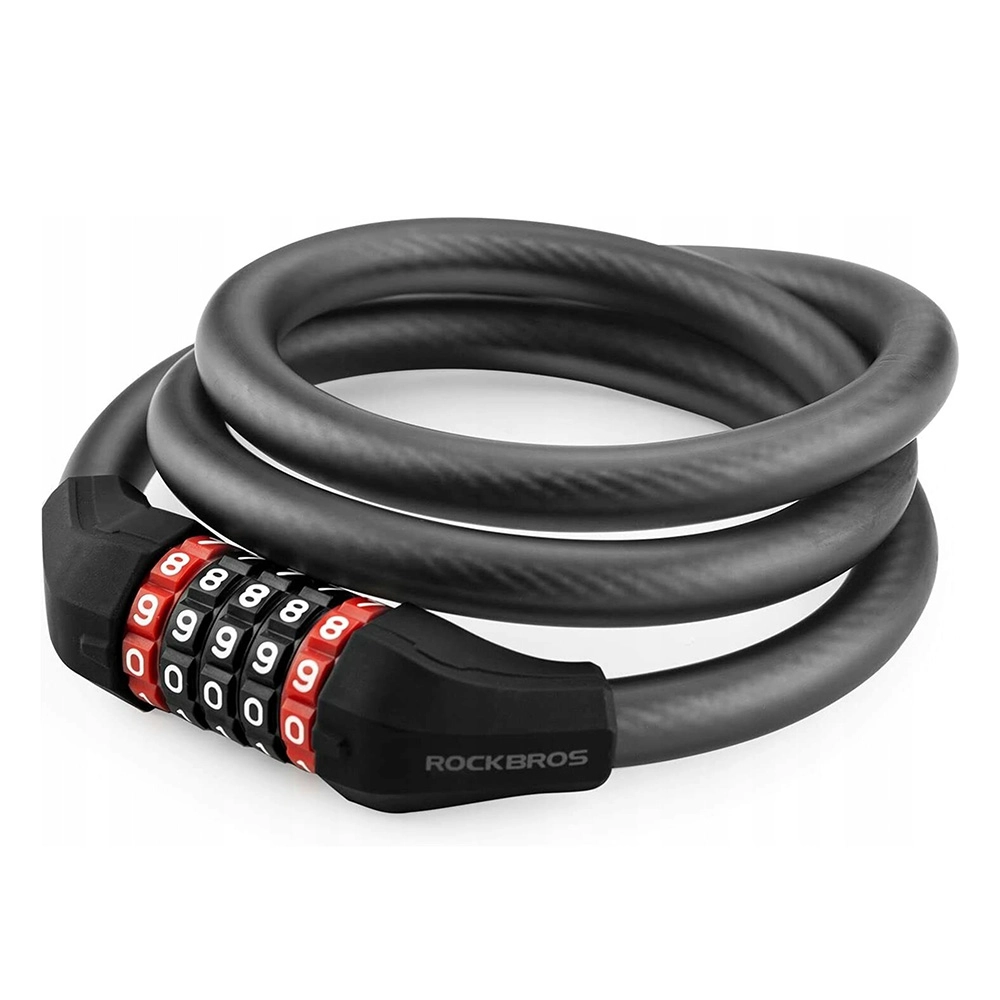 Rockbros RKS507-1BK bicycle lock with combination