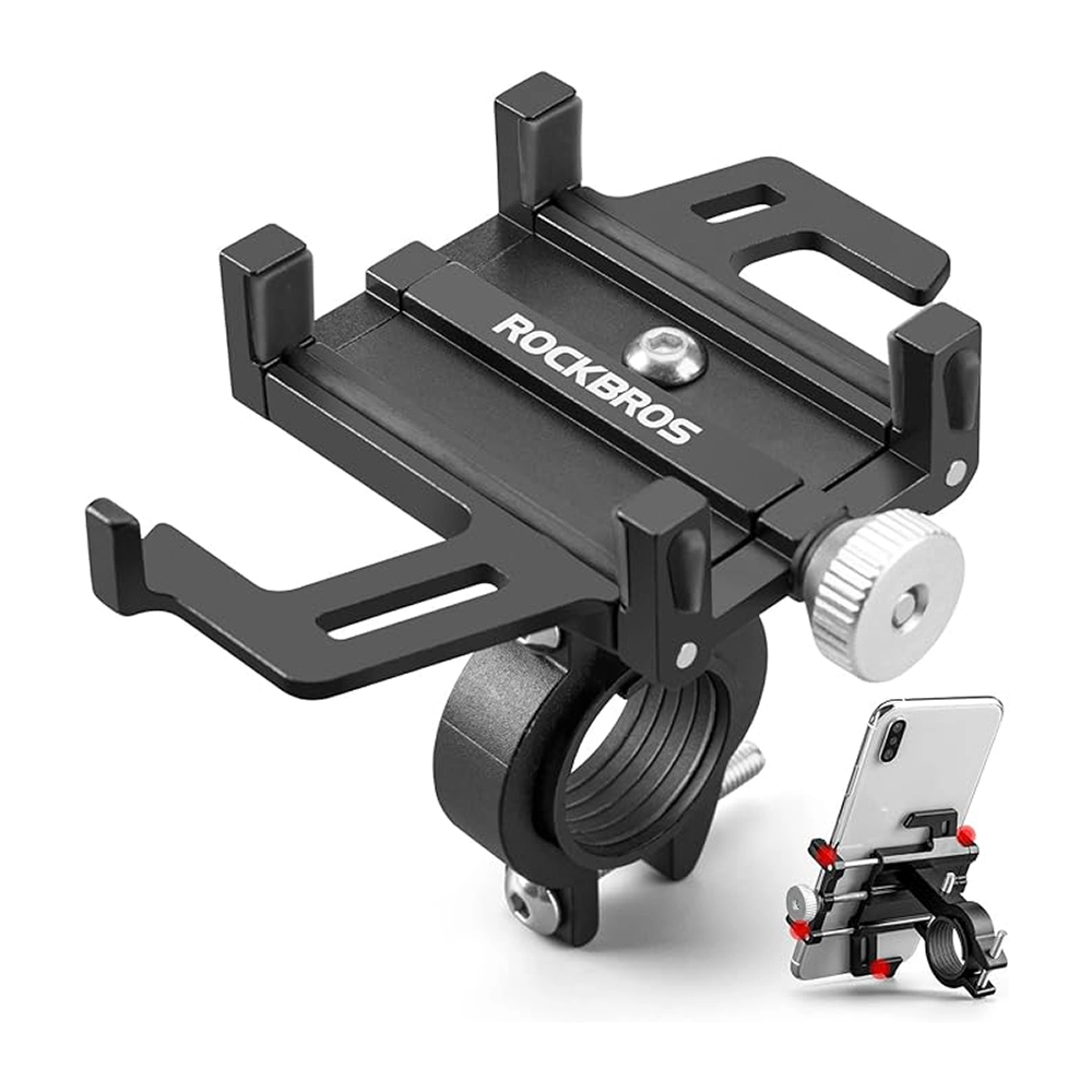 Rockbros 699-BK Aluminum Alloy Bicycle Phone