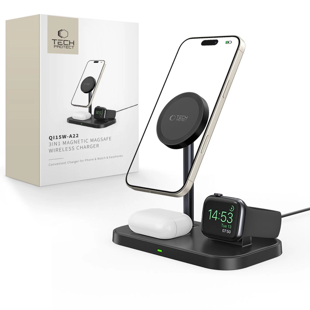 Tech-Protect QI15W-A22 MagSafe Inductive Charger with
