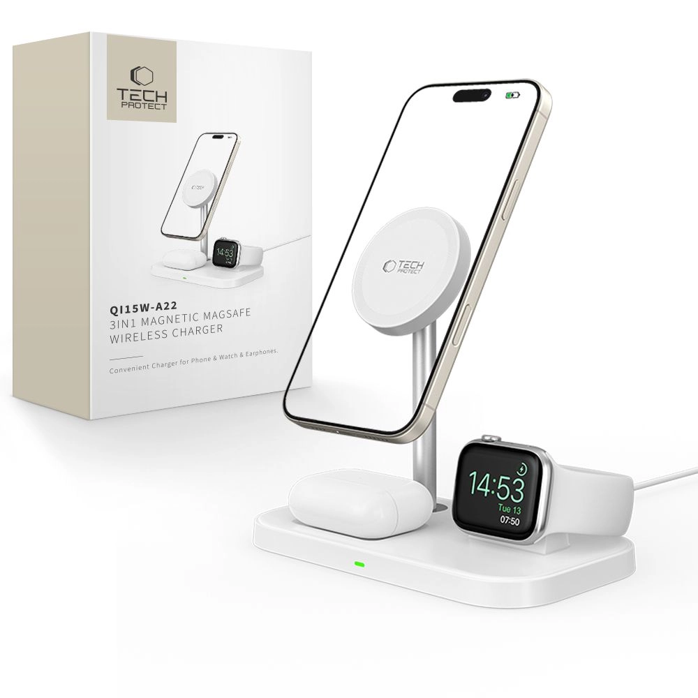 Tech-Protect QI15W-A22 MagSafe inductive charger with
