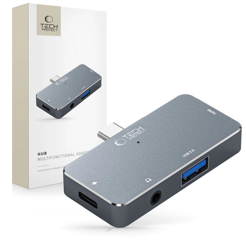HUB Tech-Protect V6 4in1 USB-C -
