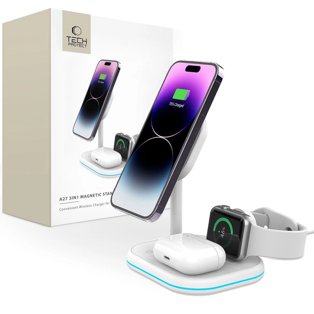 Tech-Protect QI15W-A27 3-in-1 inductive charger with