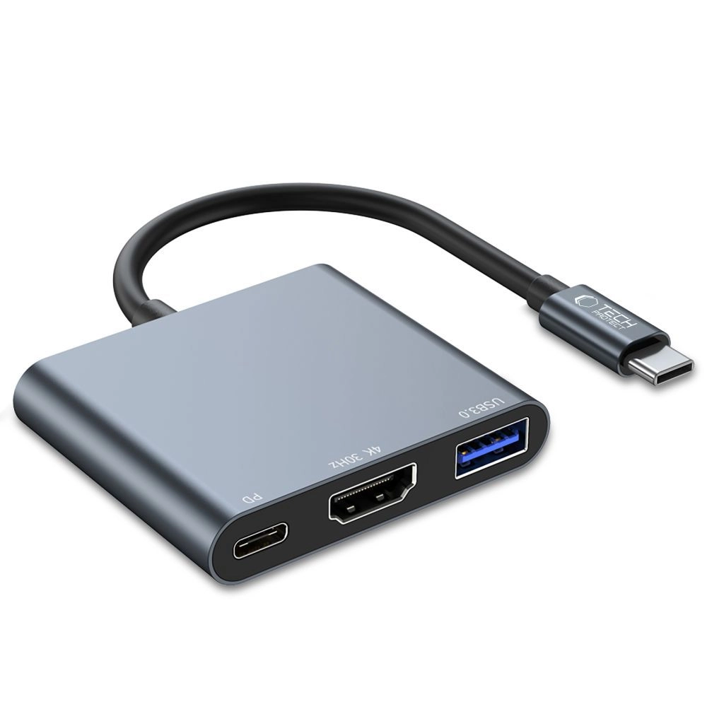 HUB Tech-Protect V1 3in1 USB-C -
