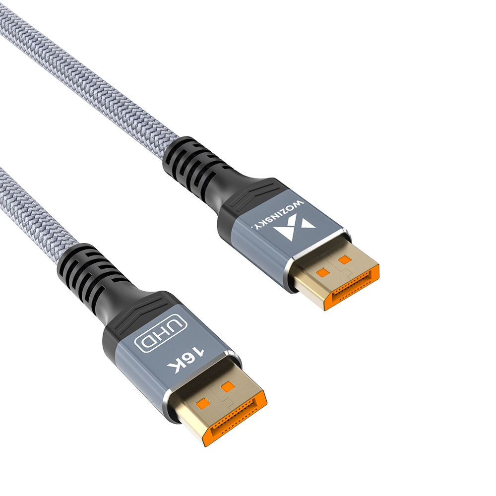 Wozinsky WPS-16AYL3S DisplayPort 2.1 Cable