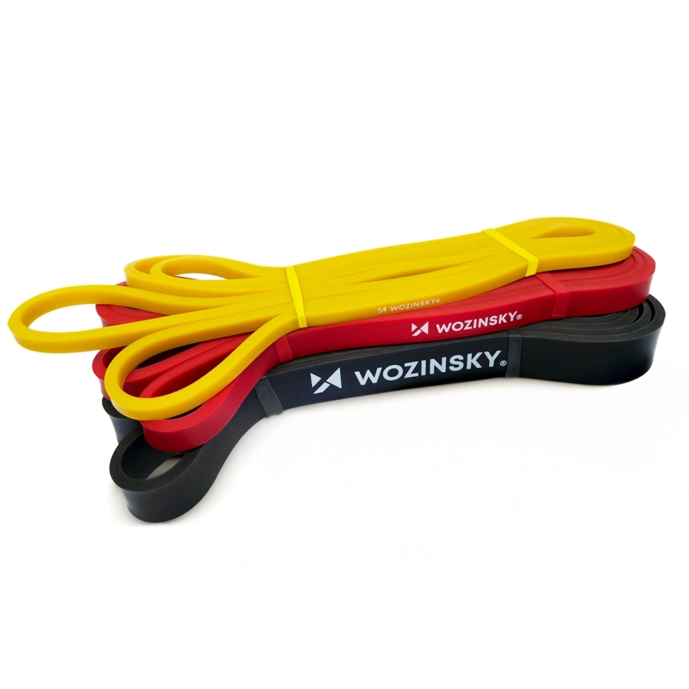 Wozinsky WGO-3 latex exercise resistance bands