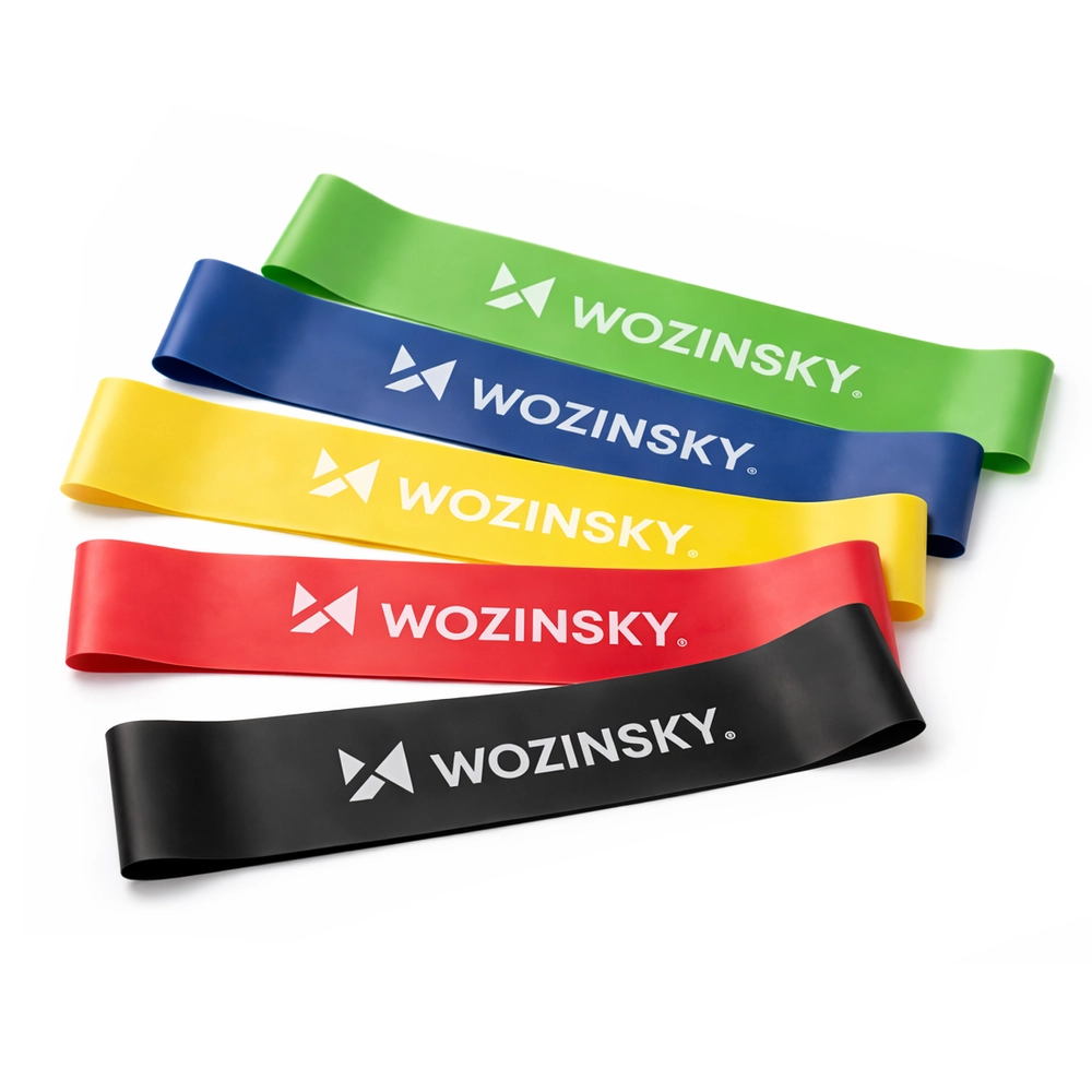Wozinsky WGO-5 exercise resistance bands made