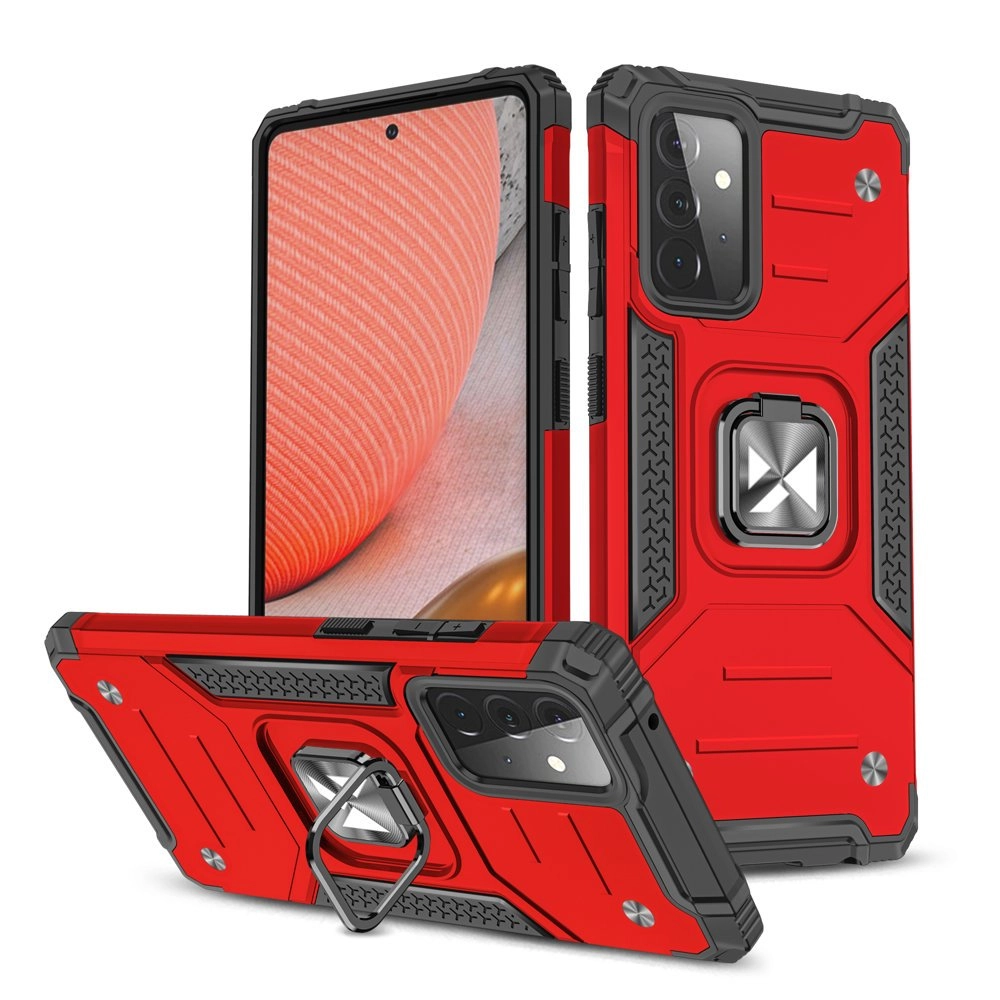 Wozinsky Ring Armor Case Kickstand Tough