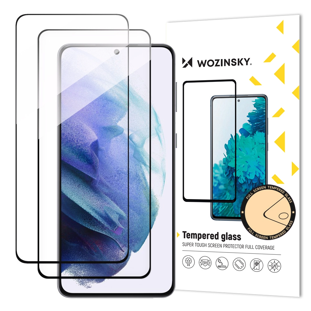 Wozinsky 2x Full Glue Tempered Glass