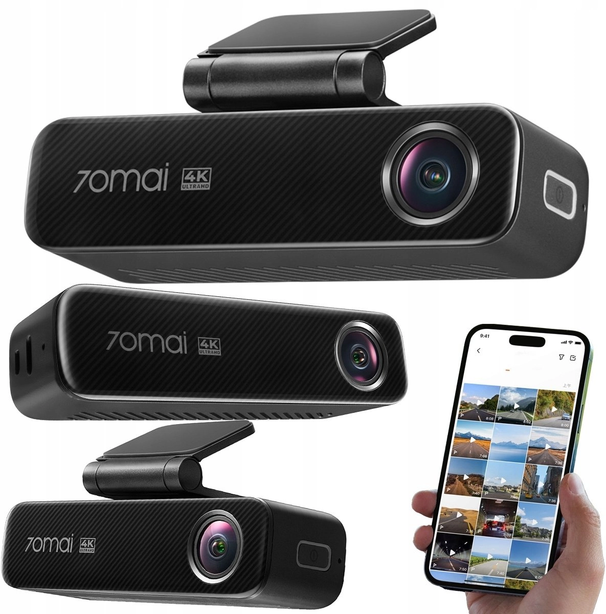 Wideorejestrator 70mai Dash Cam 4k M800