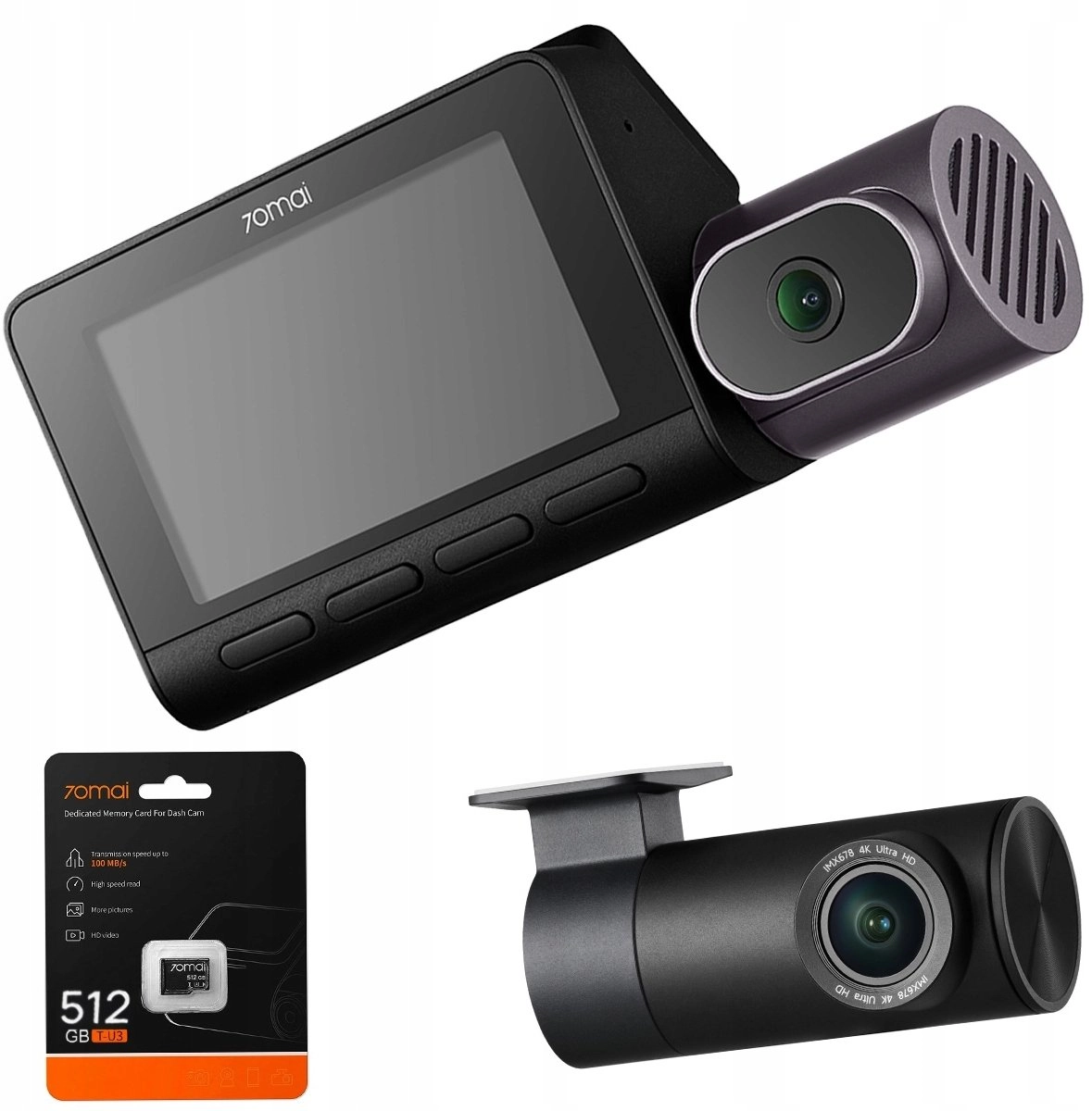 70mai Video Recorder 4K T800 Video