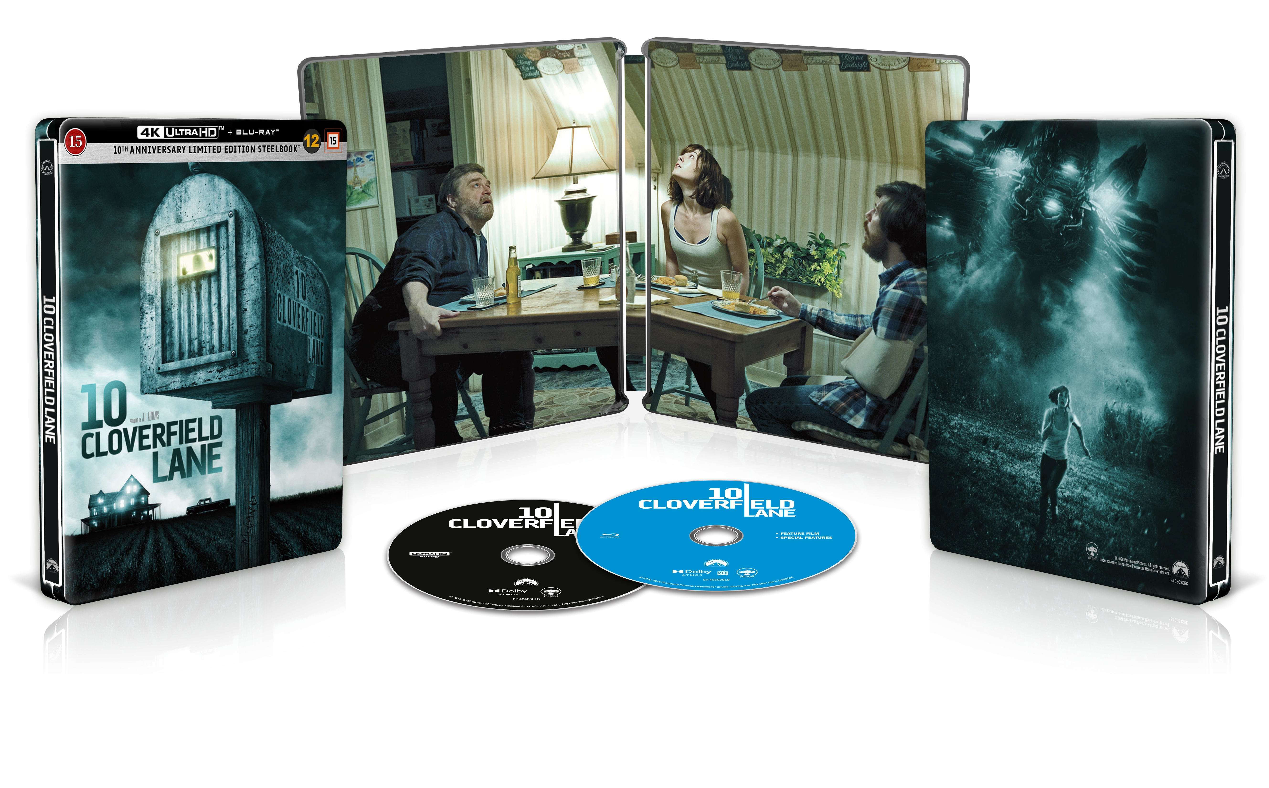 10 Cloverfield Lane Steelbook 2-disc (4K