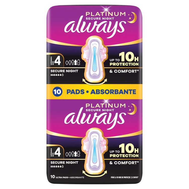 Always Platinum Secure Night Size 4