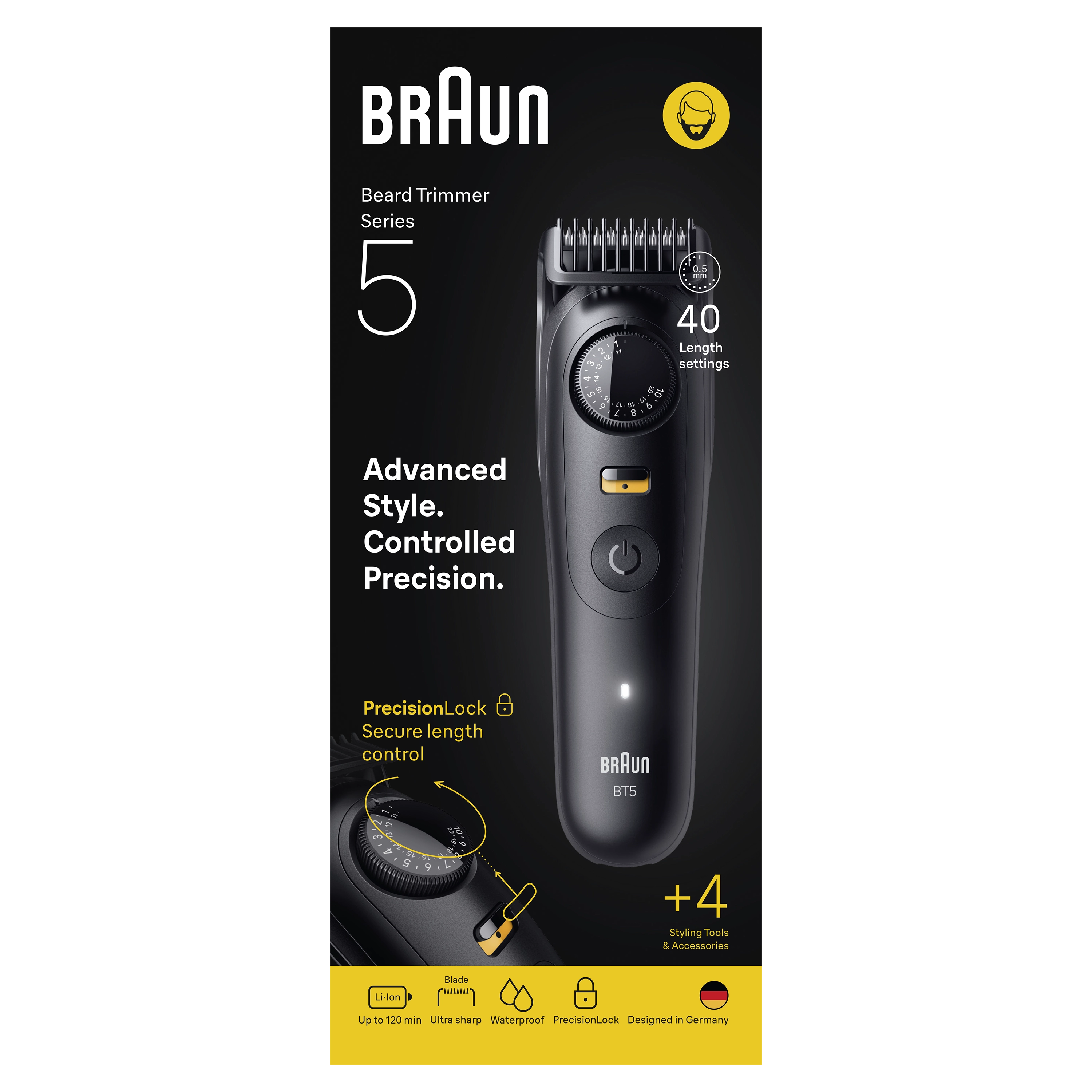 Braun Series 5 BT5520 Trimmer Sort