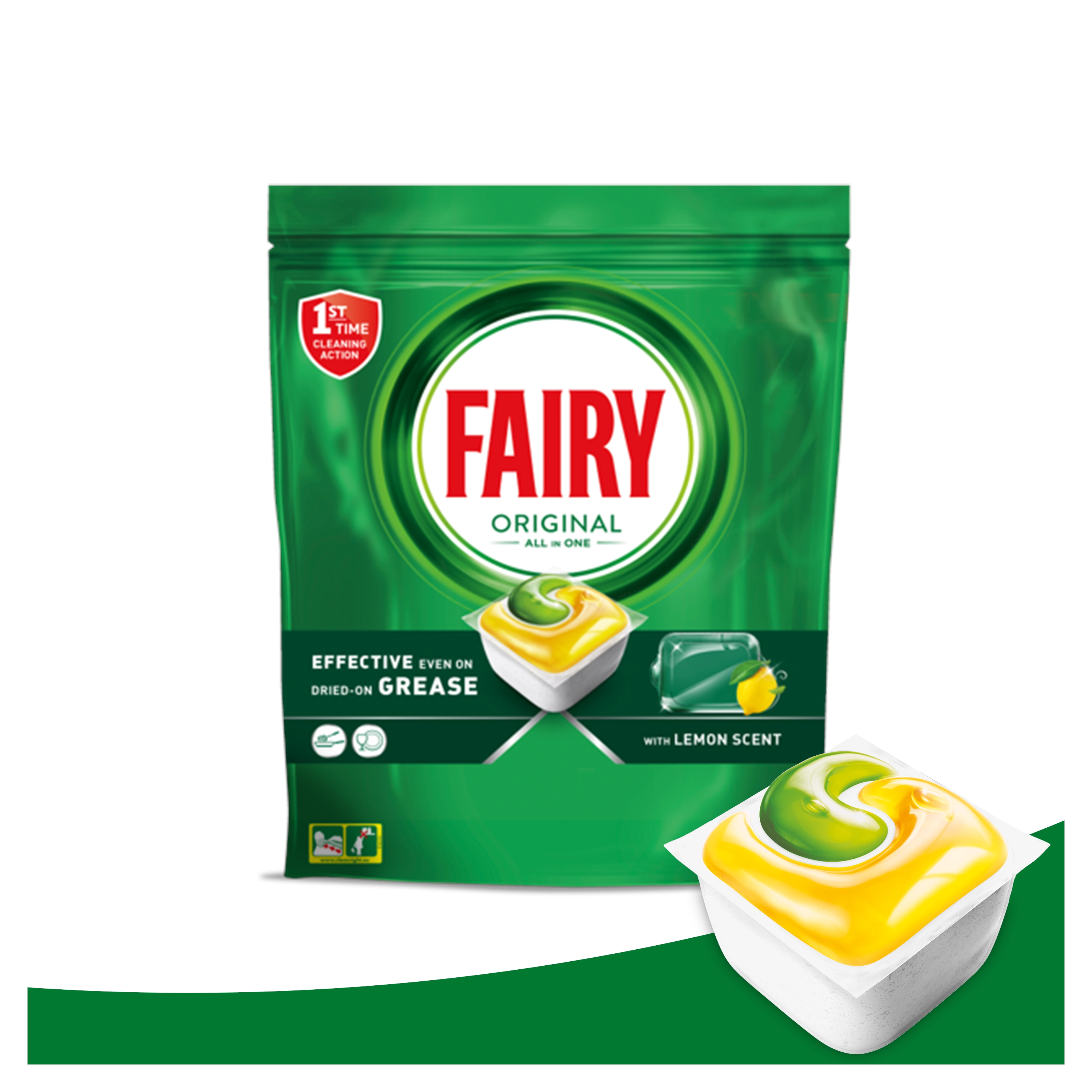 FAIRY Original Dishwashing Capsules 100 gab