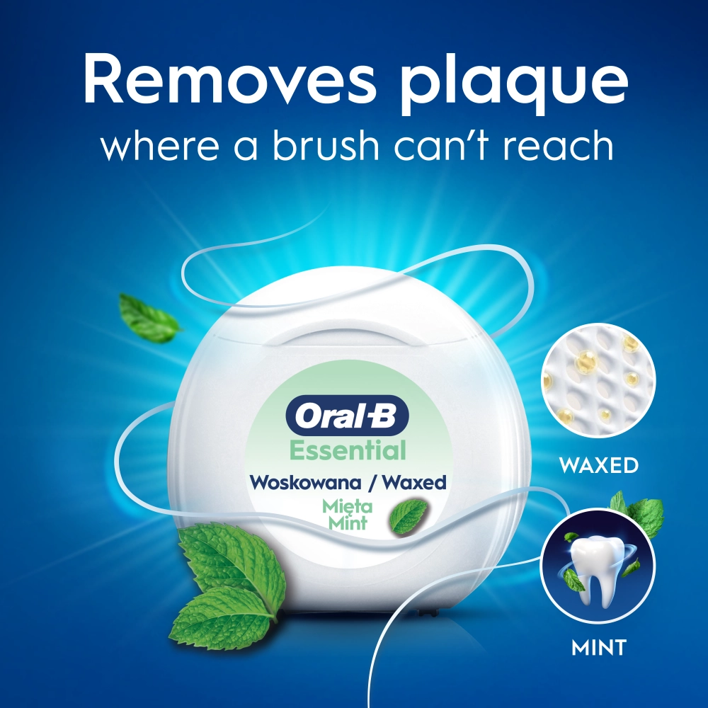 Oral-B Essential Zobu Diegs  Nevaska  2x50
