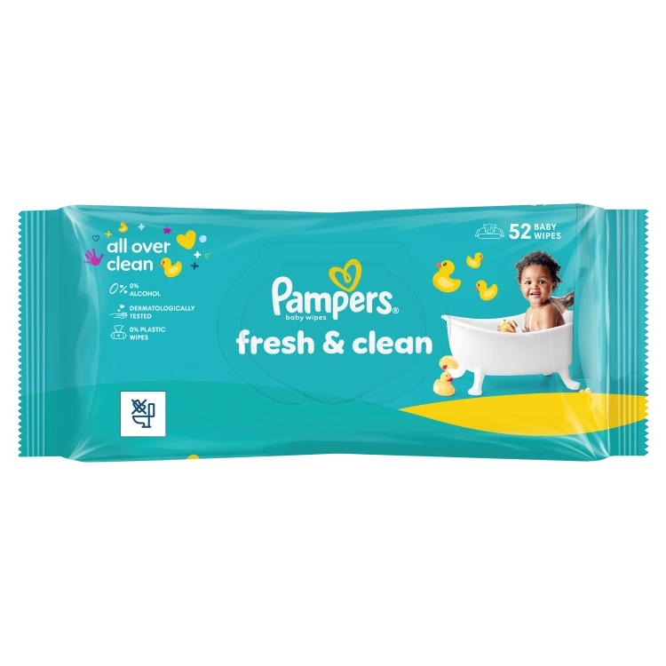 PG PAMPERS Wet wipes 52 pcs