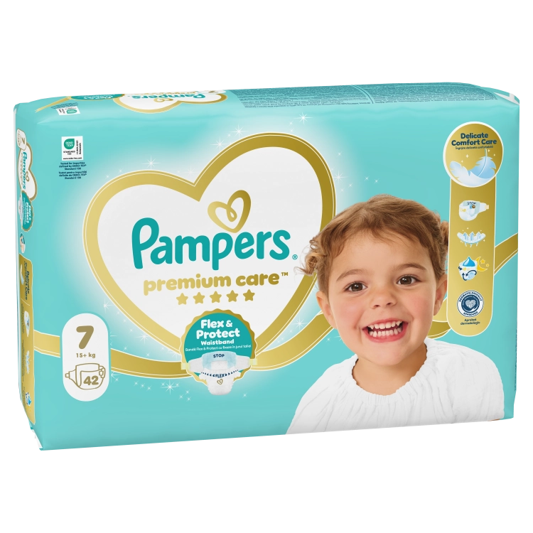 Pampers Premium Care Diapers 7 Size