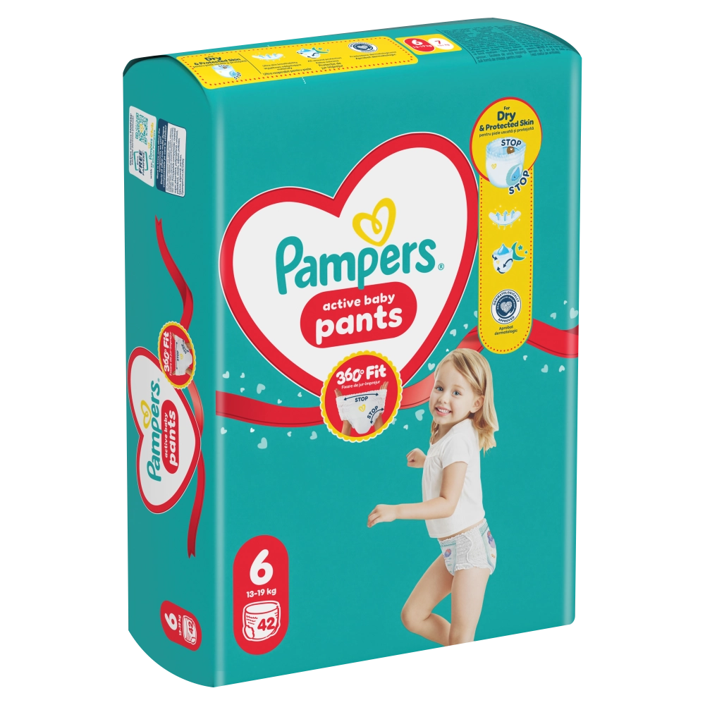 Pampers Active Baby Panties Size 6