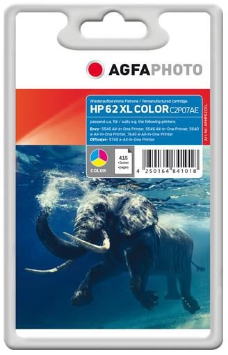 AgfaPhoto APHP62CXL ink cartridge Cyan  Magenta