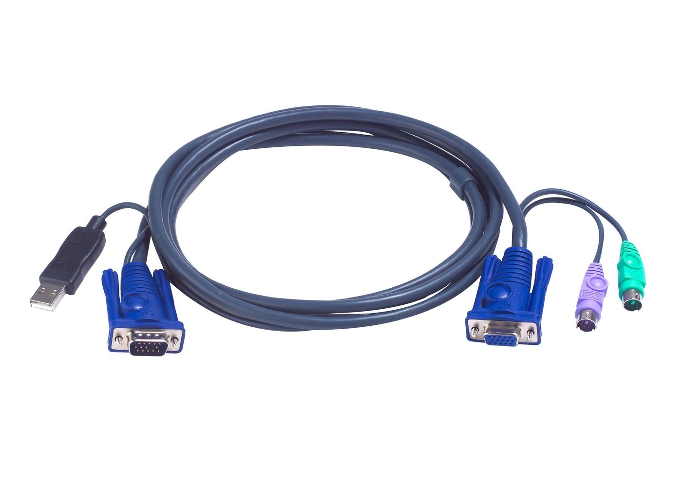 ATEN 2L-5502UP 1.8M USB KVM